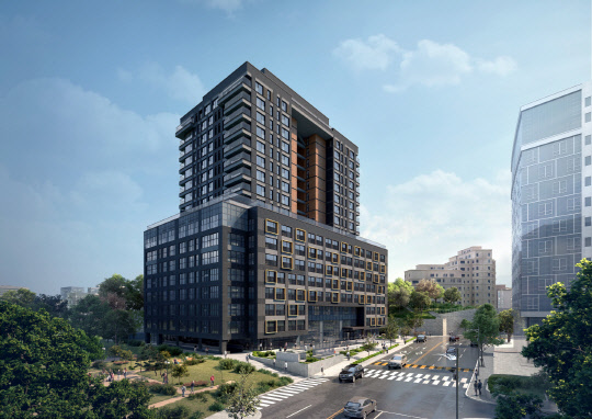 덕수궁 디팰리스 투시도. <덕수궁 PFV 제공>